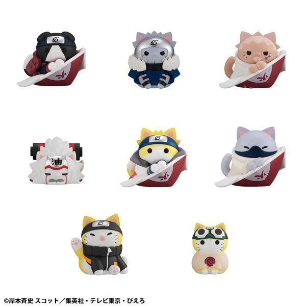 再販 MEGA CAT PROJECT NARUTO-ナルト- 疾風伝 ニャルト! 師弟・絆編 8個入りBOX メガハウス【2027年2月予約】