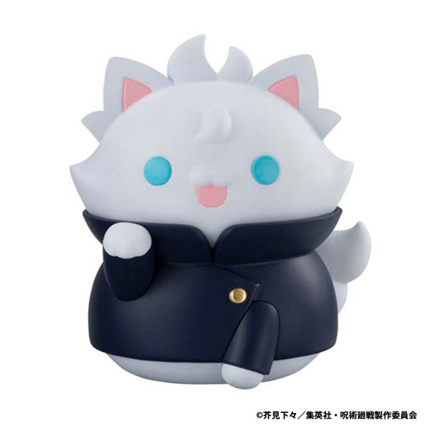 再販 MEGA CAT PROJECT 呪術廻戦 懐玉・玉折 ニャンとも大きな呪術ニャンコ 五条悟 ソフビフィギュア メガハウス【2027年1月予約】