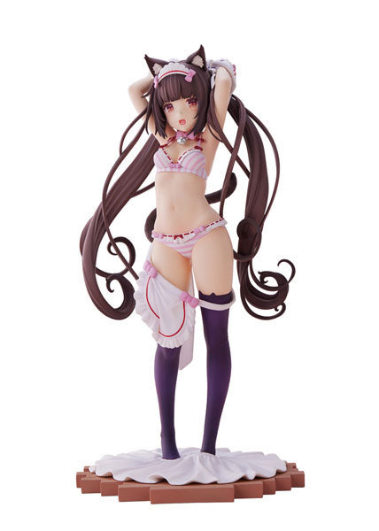 再販 ネコぱら ショコラ～着替えのひと時～ 1/7 完成品フィギュア プラム【10月予約】