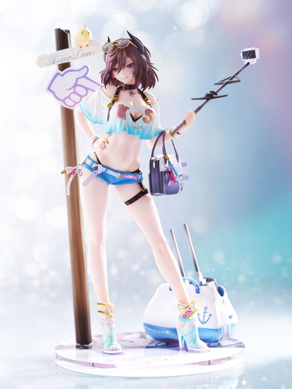 アズールレーン 霧島 ブレイブリーサマー 1/7 完成品フィギュア ミメヨイ【12月予約】