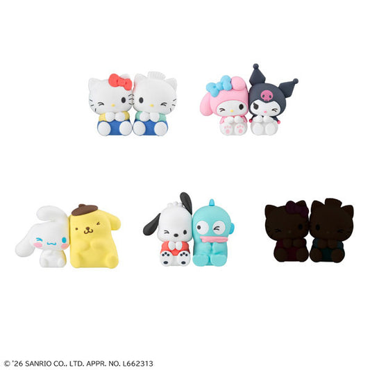 再販 ぴたきゅーと サンリオキャラクターズ 4個入りBOX メガハウス 【2027年1月予約】