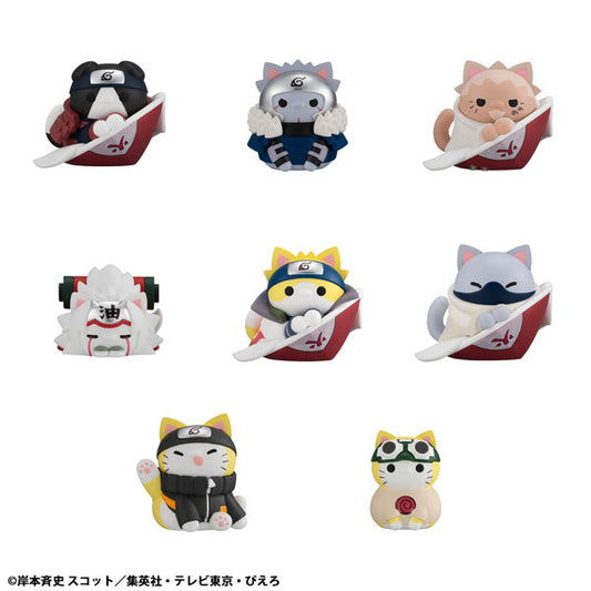 再販 MEGA CAT PROJECT NARUTO-ナルト- 疾風伝 ニャルト！ 師弟・絆編 8個入りBOX メガハウス【2027年2月予約】
