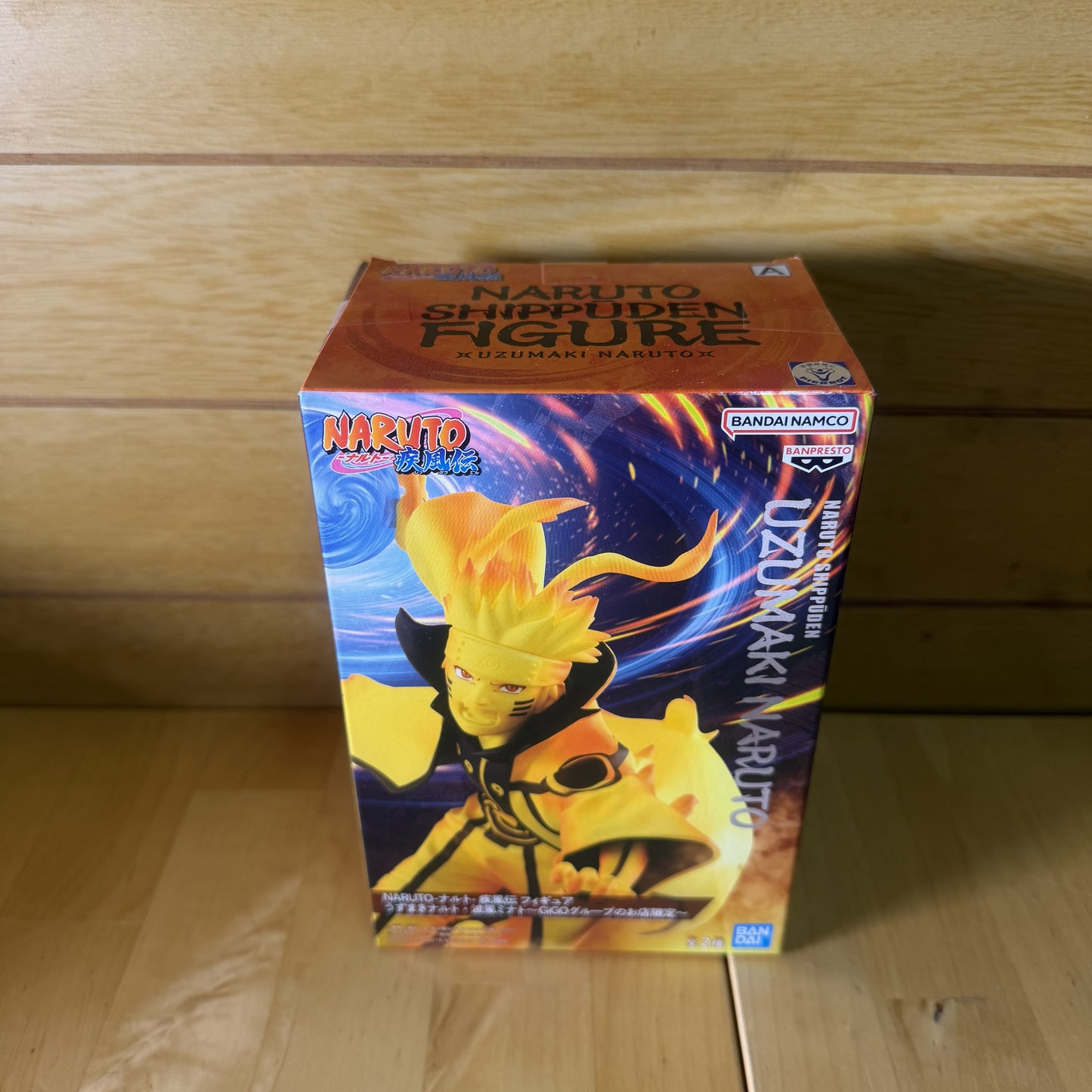 [中古] NARUTO ナルト 疾風伝 うずまきナルト Gigoグループのお店限定 プライズ フィギュア BANDAI SPIRITS